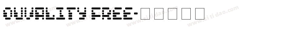 Ouvality FREE字体转换